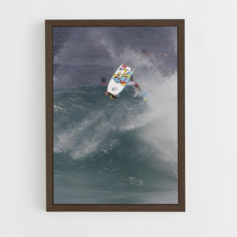 Poster Jeff hubbard – affiche Bodyboard (vue 5)